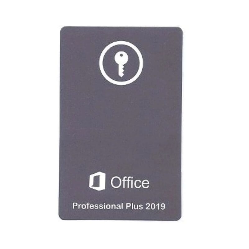 cartão office professional plus 2019